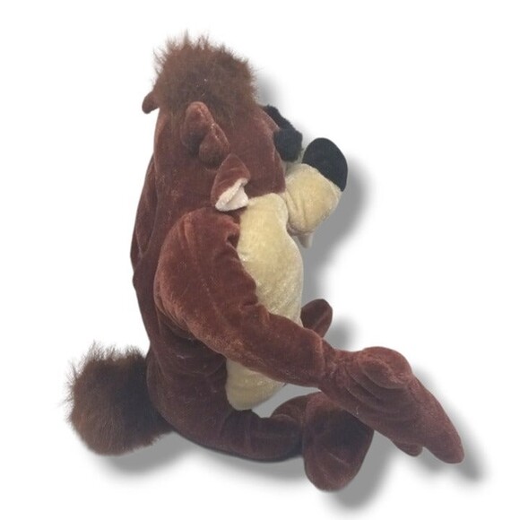 Looney Tunes Taz/Tasmanian Devil Plush-Six Flags Texas Exclusive-2012-12 inch - Picture 3 of 7